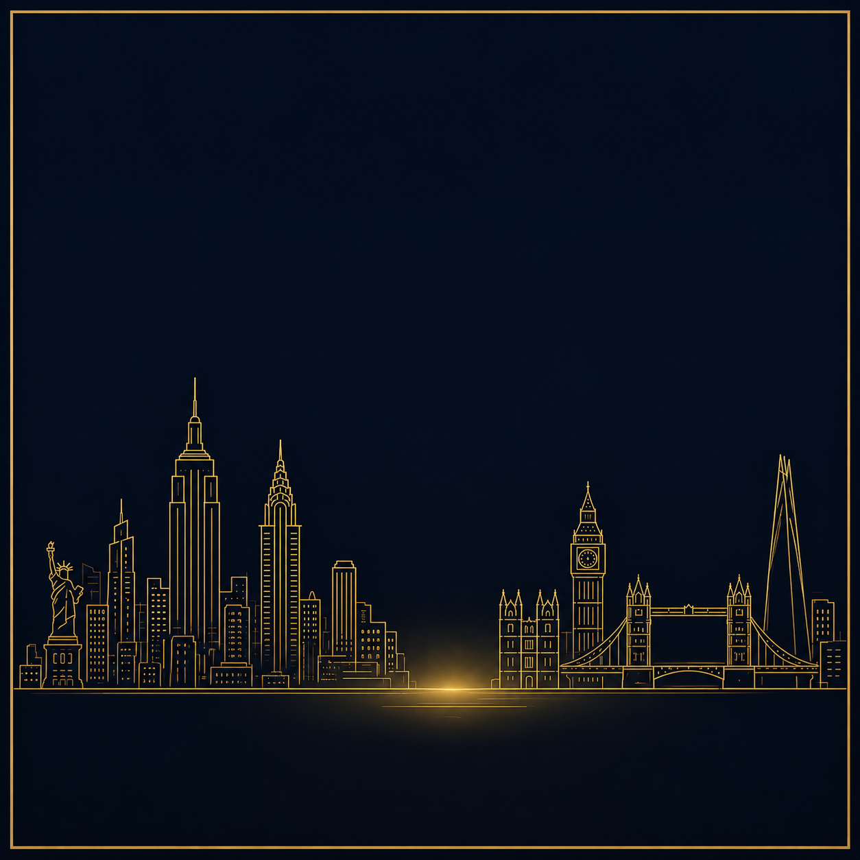 US & UK Skyline